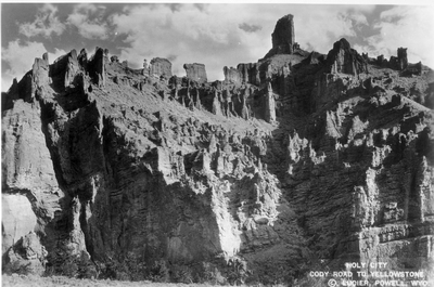 The Holy City -Cody road to Yellowstone