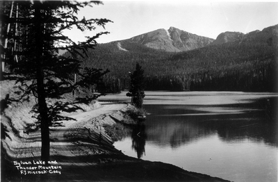 Sylvan Lake & Thunder Mountain, Wyoming