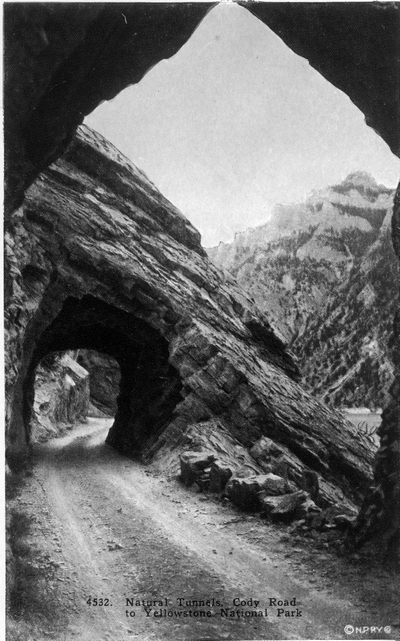 Natural Tunnels, Cody Road to Yellowstone National Park