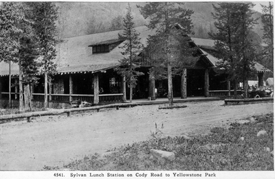 Sylvan Lunch Station on Cody Road to Yellowstone Park