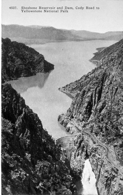 Shoshone Reservoir & Dam, Cody Road to Yellowstone National Park