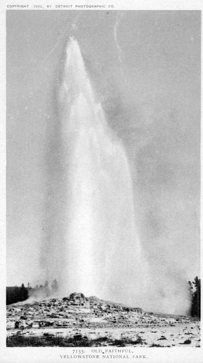 Old Faithful, Yellowstone National Park