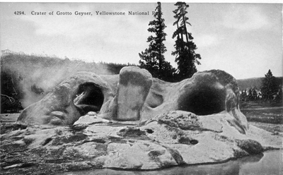Crater of Grotto Geyser, Yellowstone National Park