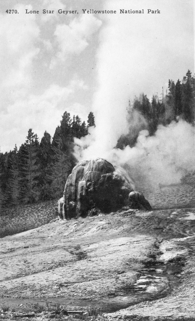 Lone Star Geyser, Yellowstone National Park