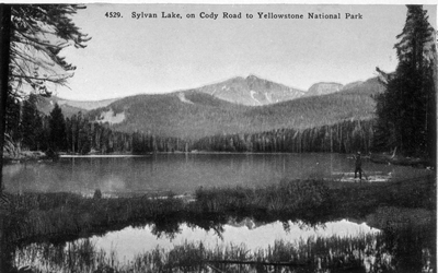 Sylvan Lake, on Cody Road to Yellowstone National Park