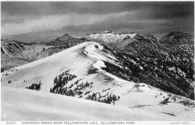 Absaroka Range near Yellowstone Lake, Yellowstone Park