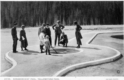 Handkerchief Pool, Yellowstone Park