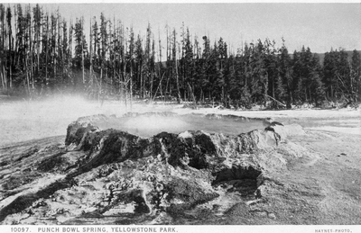 Punch Bowl Spring, Yellowstone Park