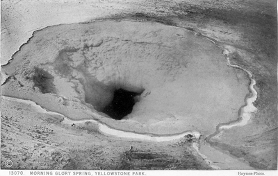 The Morning Glory Spring, Yellowstone Park
