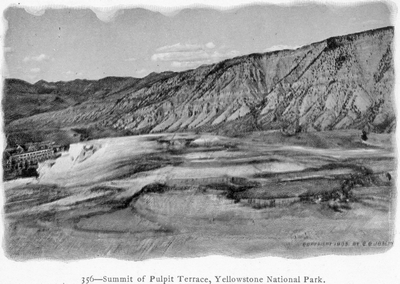 Summit of Pulpit Terrace, Yellowstone National Park