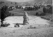 Liberty Cap, Mammoth Hot Springs