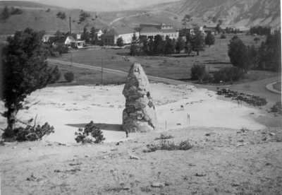 Liberty Cap, Mammoth Hot Springs