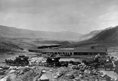 Tallyhoes near Gardiner Depot