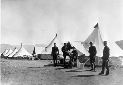Soldiers Camp near Mammoth