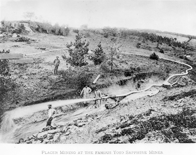 Placer Mining at the Famous Yogo Sapphire Mines