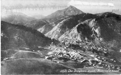 Zortman, Mont. The Freighters dream, Homeward bound