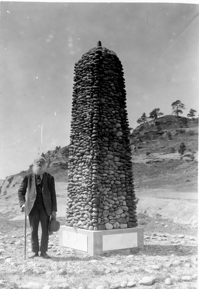John Burkman at boot hill (site unknown)