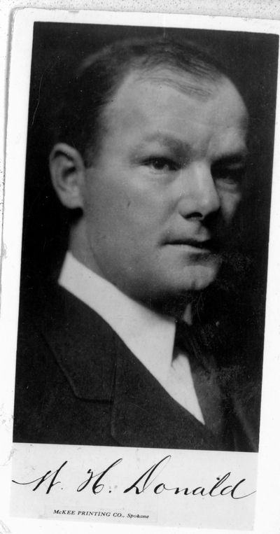 W. H. Donald, Democratic Candidate for State Senator