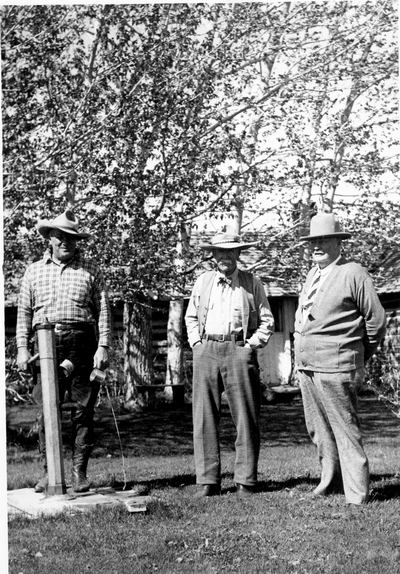 Bill Donald, Harry Hart & Sam Scott (Chicago Stock Inspector)