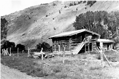 Jim (Yankee Jim) George's cabin - Yellowstone River