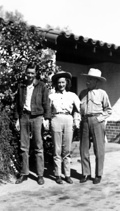 J W. (Jack) Hart & a young couple