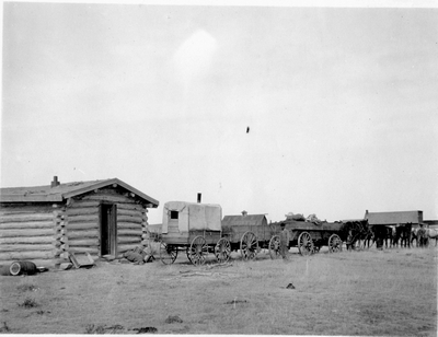 Supplies arrive at Parker