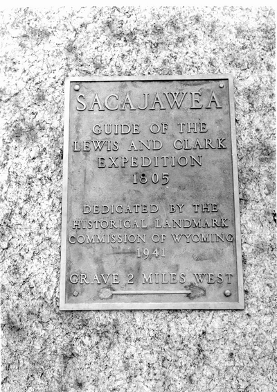 Sacajawea historical marker