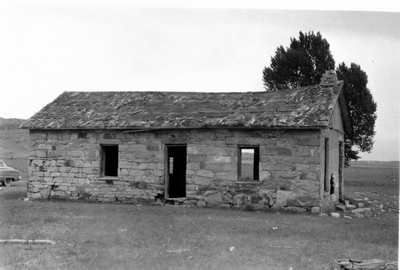 Home of Rev. L.B. Statler near Willow Creek, Montana