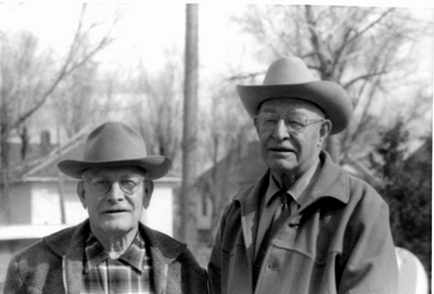 Fred Toman, Casey Barthelmess (Trustee Montana Historical Soc. Broadus )