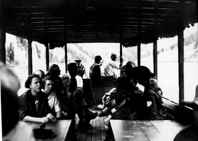 Gates of the Mountains - boat interior