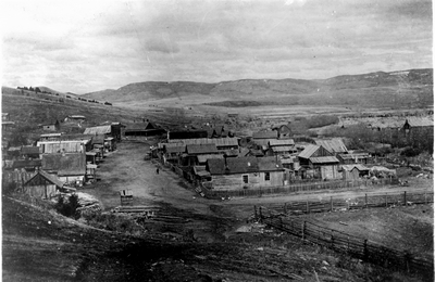 Pioneer (MT) on Gold creek in 1860s