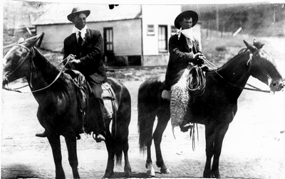 Charles White & his brother, Norris Montana