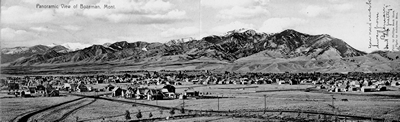 Panoramic View of Bozeman, Mont.