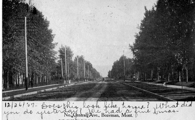 No. Central Ave., Bozeman, Mont.