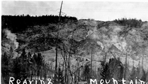 Yellowstone National Park Roaring Mountain