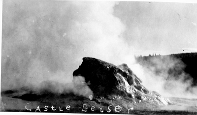 Yellowstone National Park - Castle Geyser
