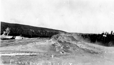 Yellowstone National Park - Punch Bowl Geyser