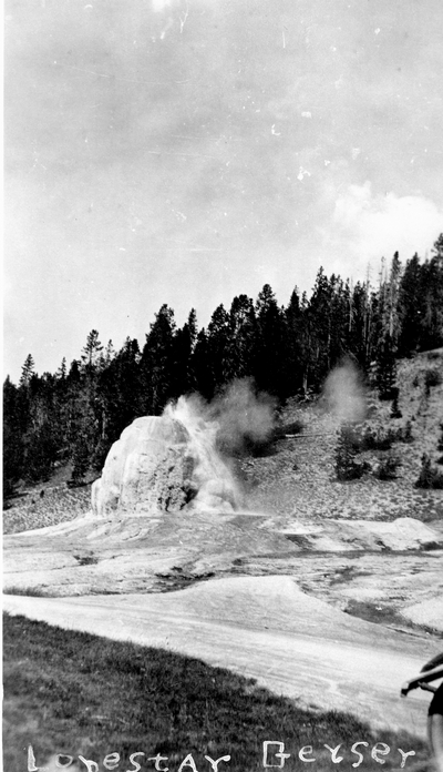 Yellowstone National Park- Lone Star Geyser