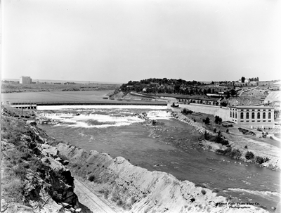 Rainbow Falls on the Missouri River at Great Falls, Montana