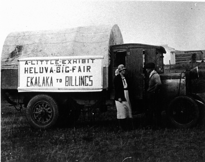 Truck going to Billings fair - Carter County, Montana