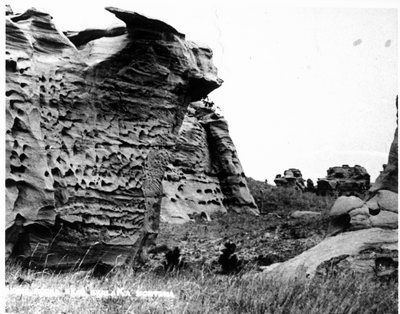 Medicine Rocks near Ekalaka, Carter County, Montana