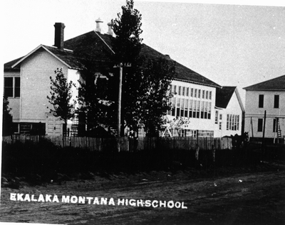 Ekalaka High School, Ekalaka, Carter County, Montana