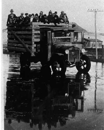 Ekalaka highwater 1926 or 27, Carter County, Montana