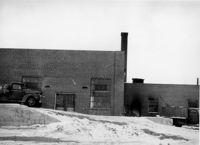 Dairy building - loading dock