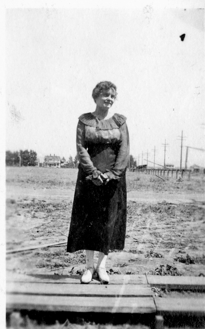 Barracks softball player - Meta Schwind, Selway, Mont.