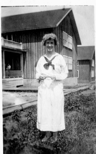 Barracks softball player - Jean Murray, Bozeman, Mont.