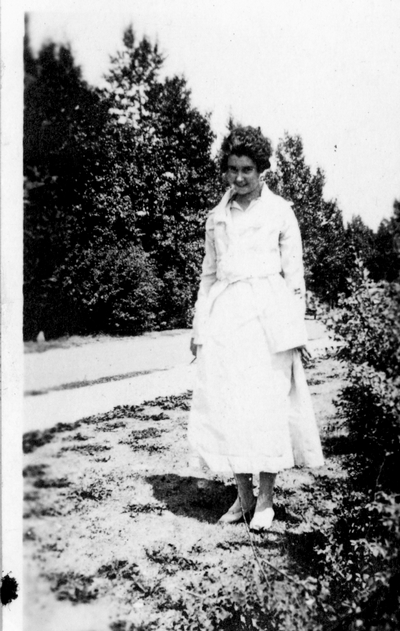 Barracks softball player - Marie Smith, Boulder, Mont.
