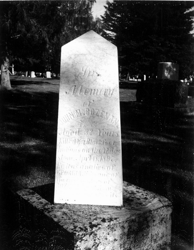 Bozeman Monument
