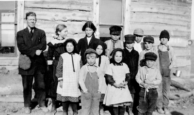 Broadus school group