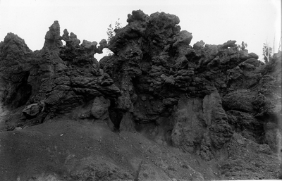 Hoodoo rock formation